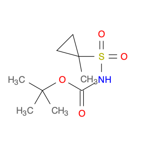 849022-29-3 Carbamic acid, [(1-methylcyclopropyl)sulfonyl]-, 1,1-dimethylethyl ester