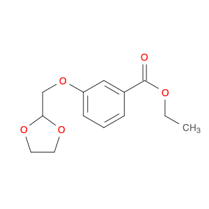 850348-88-8 Benzoic acid,3-(1,3-dioxolan-2-ylmethoxy)-, ethyl ester