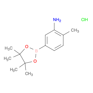 850567-52-1 3-AMINO-4-METHYLPHENYLBORONIC ACID, PINACOL ESTER, HCL