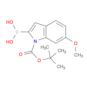 850568-65-9 (1-(tert-Butoxycarbonyl)-6-methoxy-1H-indol-2-yl)boronic acid