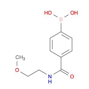 850589-34-3 4-(2-METHOXYETHYLAMINOCARBONYL)BENZENEBORONIC ACID