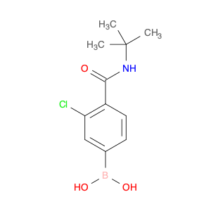 850589-46-7 3-Chloro-4-(N-tert-butylcarbamoyl)phenylboronic acid