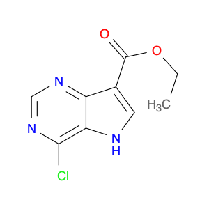 853058-42-1 Ethyl 4-chloro-5H-pyrrolo[3,2-d]pyrimidine-7-carboxylate