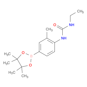 854074-34-3 3-ethyl-1-[2-methyl-4-(tetramethyl-1,3,2-dioxaborolan-2-yl)phenyl]urea