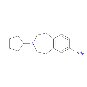 854679-17-7 1H-3-Benzazepin-7-amine, 3-cyclopentyl-2,3,4,5-tetrahydro-