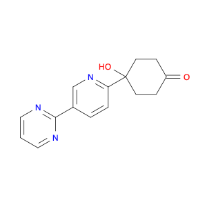 857651-06-0 4-hydroxy-4-(5-(pyrimidin-2-yl)pyridine-2-yl) cyclohexanone