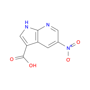 5-Nitro-7-azaindole-3-carboxylic acid