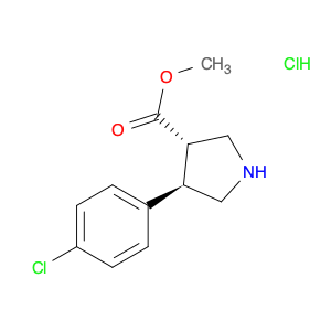 862283-71-4 4-(4-CHLOROPHENYL)PYRROLIDINE-3-METHYLCARBOXYLATE HYDROCHLORIDE