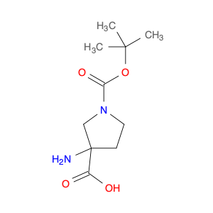 862372-66-5 3-AMINO-PYRROLIDINE-1,3-DICARBOXYLIC ACID 1-TERT-BUTYL ESTER