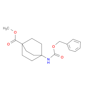 862501-91-5 methyl 4-(phenylmethoxycarbonylamino)bicyclo[2.2.2]octane-1-carboxylate