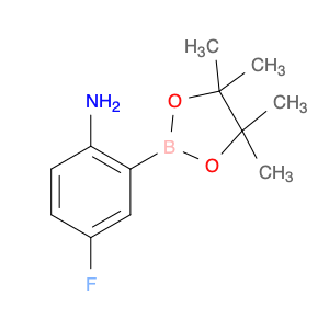 Benzenamine,4-fluoro-2-(4,4,5,5-tetramethyl-1,3,2-dioxaborolan-2-yl)-