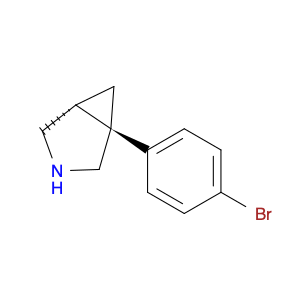 863679-45-2 3-Azabicyclo[3.1.0]hexane, 1-(4-bromophenyl)-, (1S,5R)-