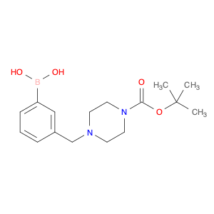 865314-28-9 (3-((4-(tert-butoxycarbonyl)piperazin-1-yl)methyl)phenyl)boronic acid