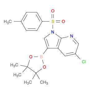 866546-11-4 5-Chloro-3-(4,4,5,5-tetramethyl-1,3,2-dioxaborolan-2-yl)-1-tosyl-1H-pyrrolo[2,3-b]pyridine