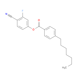 86776-54-7 Benzoic acid, 4-heptyl-, 4-cyano-3-fluorophenyl ester