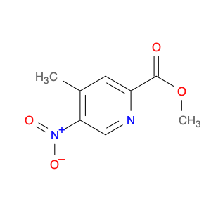 2-Pyridinecarboxylic acid, 4-methyl-5-nitro-, methyl ester