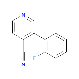 868944-77-8 4-Pyridinecarbonitrile, 3-(2-fluorophenyl)-