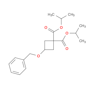 1,1-Cyclobutanedicarboxylic acid, 3-(phenylmethoxy)-, 1,1-bis(1-methylethyl) ester