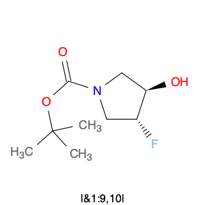 869481-93-6 (3,4)-trans-3-Fluoro-4-hydroxy-pyrrolidine-1-carboxylic acid tert-butyl ester