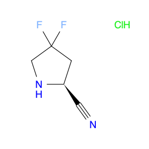 869489-04-3 (S)-4,4-difluoropyrrolidine-2-carbonitrile hydrochloride