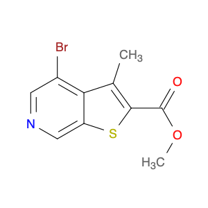 Thieno[2,3-c]pyridine-2-carboxylic acid, 4-bromo-3-methyl-, methylester