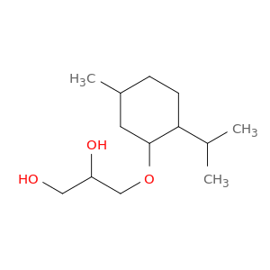 87061-04-9 3-[[5-Methyl-2-(1-methylethyl)cyclohexyl]oxy]propane-1,2-diol