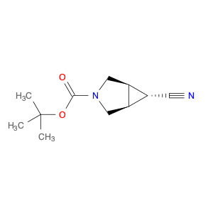 3-Azabicyclo[3.1.0]hexane-3-carboxylic acid, 6-cyano-,1,1-dimethylethyl ester, (1a,5a,6a)-