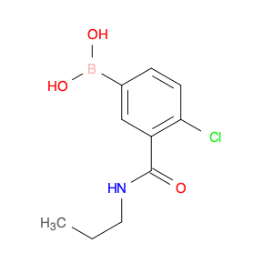 871332-93-3 (4-Chloro-3-(propylcarbamoyl)phenyl)boronic acid