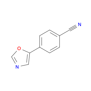 87150-13-8 4-(1,3-Oxazol-5-yl)benzonitrile