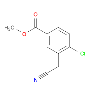 872091-83-3 4-Chloro-3-(cyanomethyl)benzoic acid methyl ester