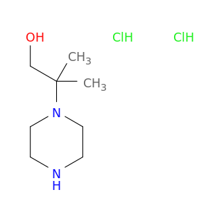 873066-14-9 2-methyl-2-(piperazin-1-yl)propan-1-ol dihydrochloride