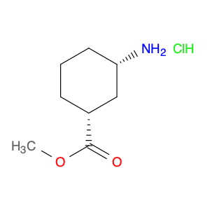 Cyclohexanecarboxylic acid, 3-amino-, methyl ester, hydrochloride, cis-