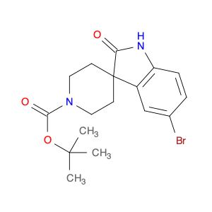 873779-30-7 tert-Butyl 5-bromo-2-oxospiro[3H-indoline-3,4'-piperidine]-1'-carboxylate