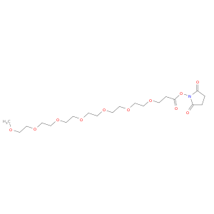 874208-92-1 2,5-Pyrrolidinedione,1-[(1-oxo-4,7,10,13,16,19,22-heptaoxatricos-1-yl)oxy]-