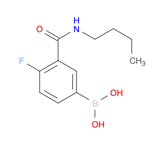 3-(N-BUTYLCARBAMOYL)-4-FLUOROBENZENEBORONIC ACID