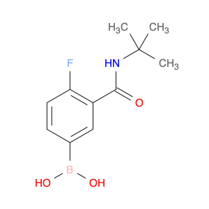 874219-26-8 (3-(tert-Butylcarbamoyl)-4-fluorophenyl)boronic acid