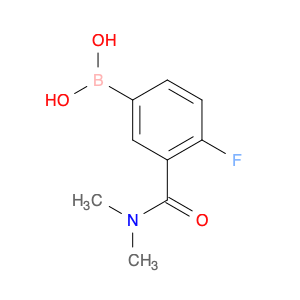 874219-27-9 3-(DIMETHYLCARBAMOYL)-4-FLUOROBENZENEBORONIC ACID