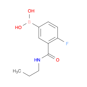 4-FLUORO-3-(N-PROPYLCARBAMOYL)BENZENEBORONIC ACID