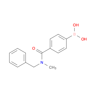 874219-49-5 4-(BENZYL(METHYL)CARBAMOYL)PHENYLBORONIC ACID