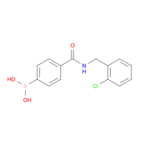 874287-98-6 B-[4-[[[(2-chlorophenyl)methyl]amino]carbonyl]phenyl]Boronic acid