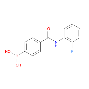 874288-06-9 (4-((2-Fluorophenyl)carbamoyl)phenyl)boronic acid