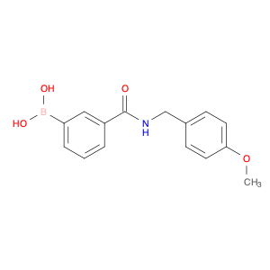 874288-15-0 (3-((4-methoxybenzyl)carbamoyl)phenyl)boronic acid