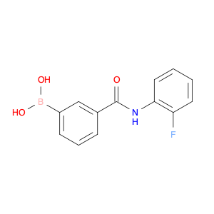 874288-35-4 (3-((2-fluorophenyl)carbamoyl)phenyl)boronic acid