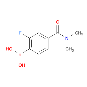 874289-30-2 DIMETHYL 4-BORONO-3-FLUOROBENZAMIDE