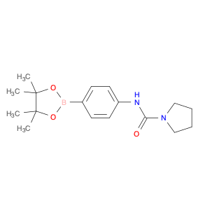 874290-95-6 N-(4-(4,4,5,5-Tetramethyl-1,3,2-dioxaborolan-2-yl)phenyl)pyrrolidine-1-carboxamide