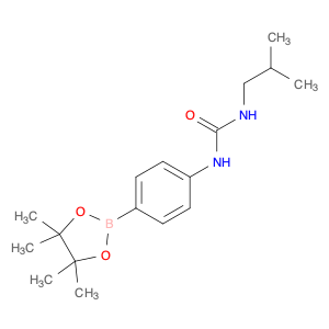 874291-03-9 1-Isobutyl-3-(4-(4,4,5,5-tetramethyl-1,3,2-dioxaborolan-2-yl)phenyl)urea