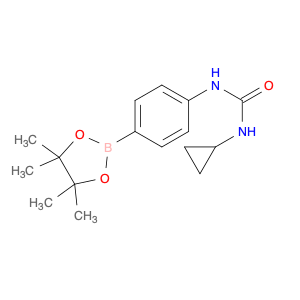 874297-79-7 1-Cyclopropyl-3-(4-(4,4,5,5-tetramethyl-1,3,2-dioxaborolan-2-yl)phenyl)urea