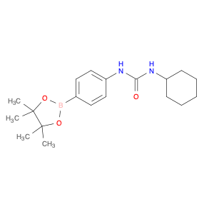 874297-81-1 1-Cyclohexyl-3-(4-(4,4,5,5-tetramethyl-1,3,2-dioxaborolan-2-yl)phenyl)urea