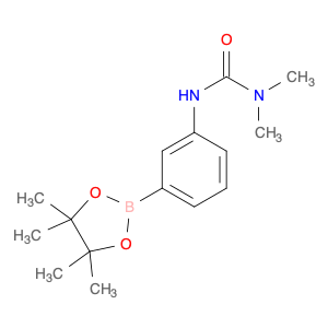 874298-98-3 1,1-Dimethyl-3-(3-(4,4,5,5-tetramethyl-1,3,2-dioxaborolan-2-yl)phenyl)urea