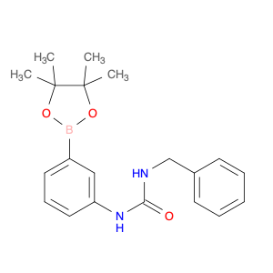 874299-02-2 1-benzyl-3-[3-(tetramethyl-1,3,2-dioxaborolan-2-yl)phenyl]urea